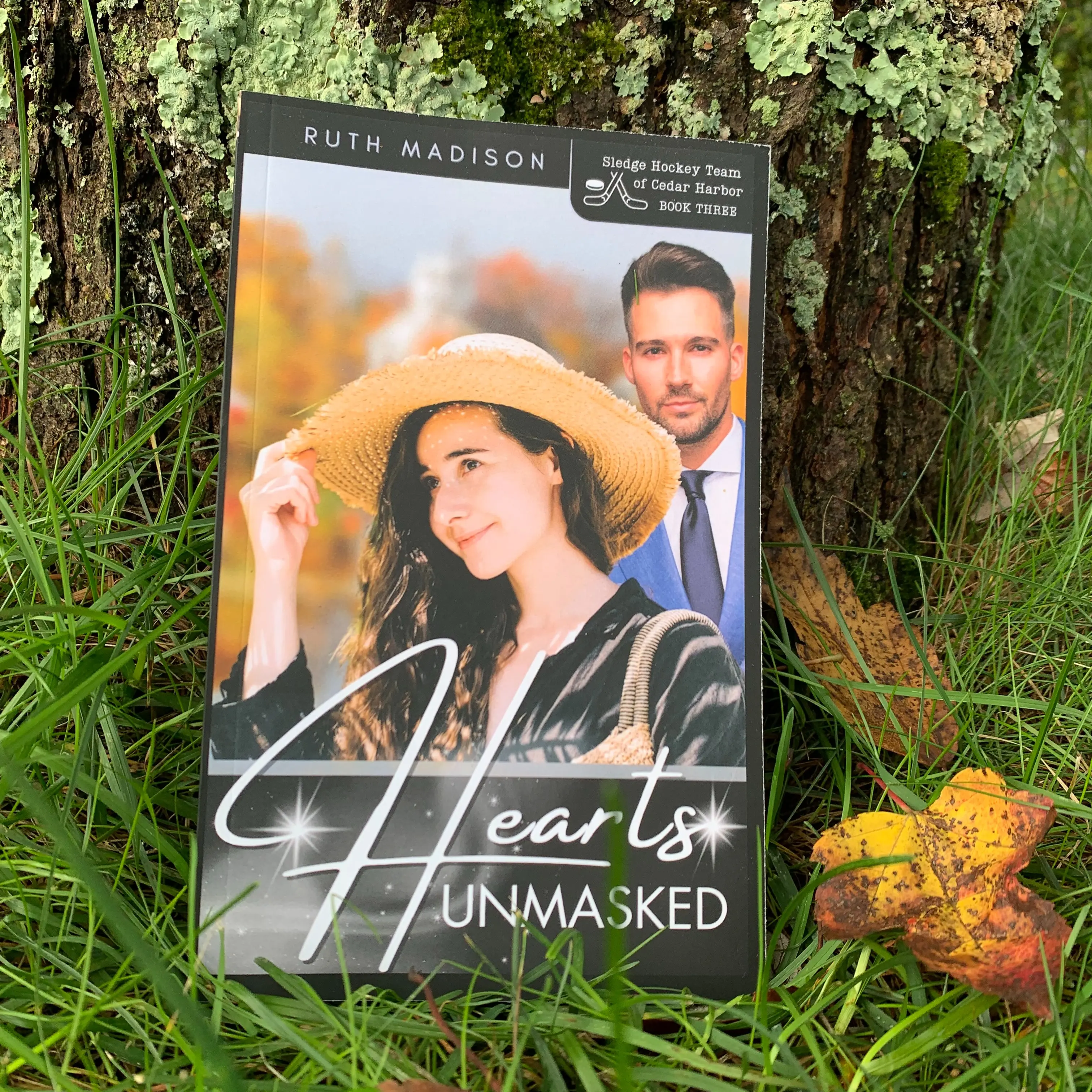 Signed Paperback: Ruth Madison Hearts Unmasked Third Book in Sledge Hockey Team Of Cedar Harbor Series Featuring Becca & Jack's Journey