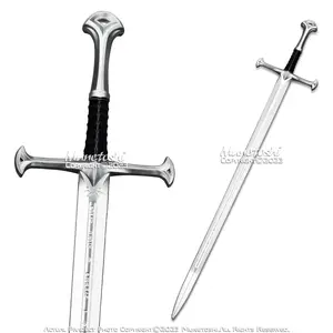 41” Foam Anduril Long Sword Aragorn King Rings Fantasy Medieval Cosplay Costume