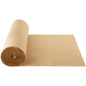 VEVOR Burlap Fabric Roll, 14x 150 ft High Density Natural Jute Fiber Material for Outdoor Plant Care, Tree Wrap Roll, Decor, DIY Crafts, Wedding, Garden Weed Barrier, Plants Trees Winter CoveringVEVOR Super Brand Day