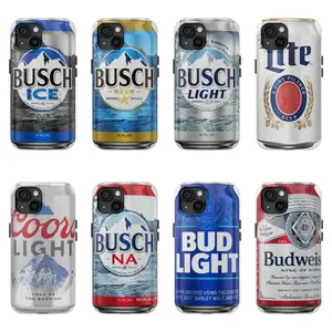 Miller Lite, Busch Light ,Coors Light phone Cases For iPhone 12/13/14/15/16/17 Promax Pro Plus and 17 Air ,Mobile phone accessories,Perfect for Her/Him fashionable gift