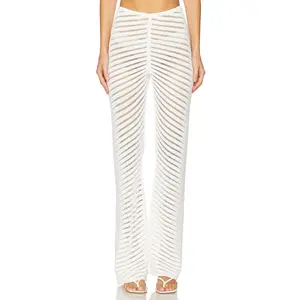 DEVON WINDSOR Camille Pant in Ivory