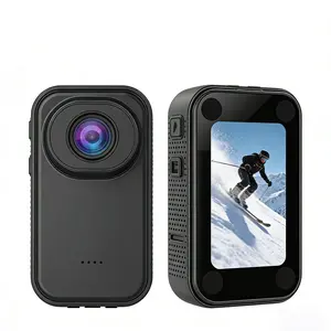 HD Mini Body Camera, Wearable Action Body Cam, Thumb Size Hands Free Recording Body Worn Camera, Premium Portable Camcorder Mount Anywhere for Pet Walking, Work, Travel,S01