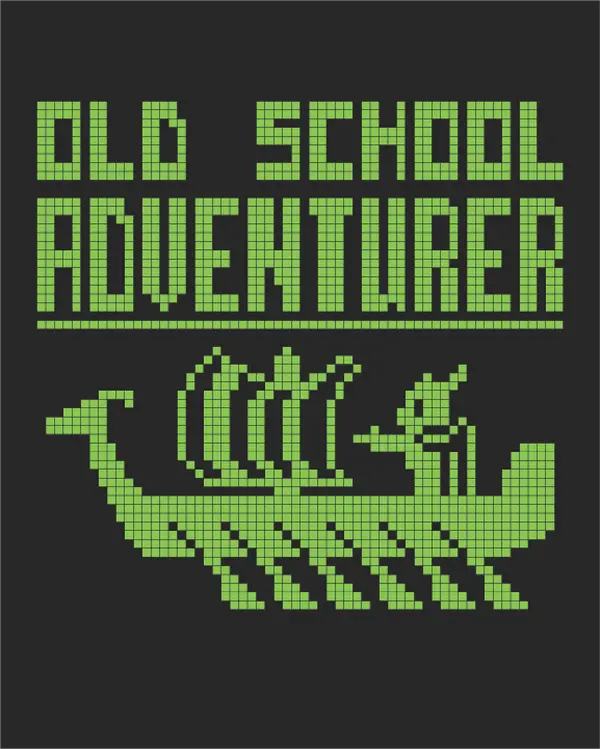 "Old School Adventurer" Post Card