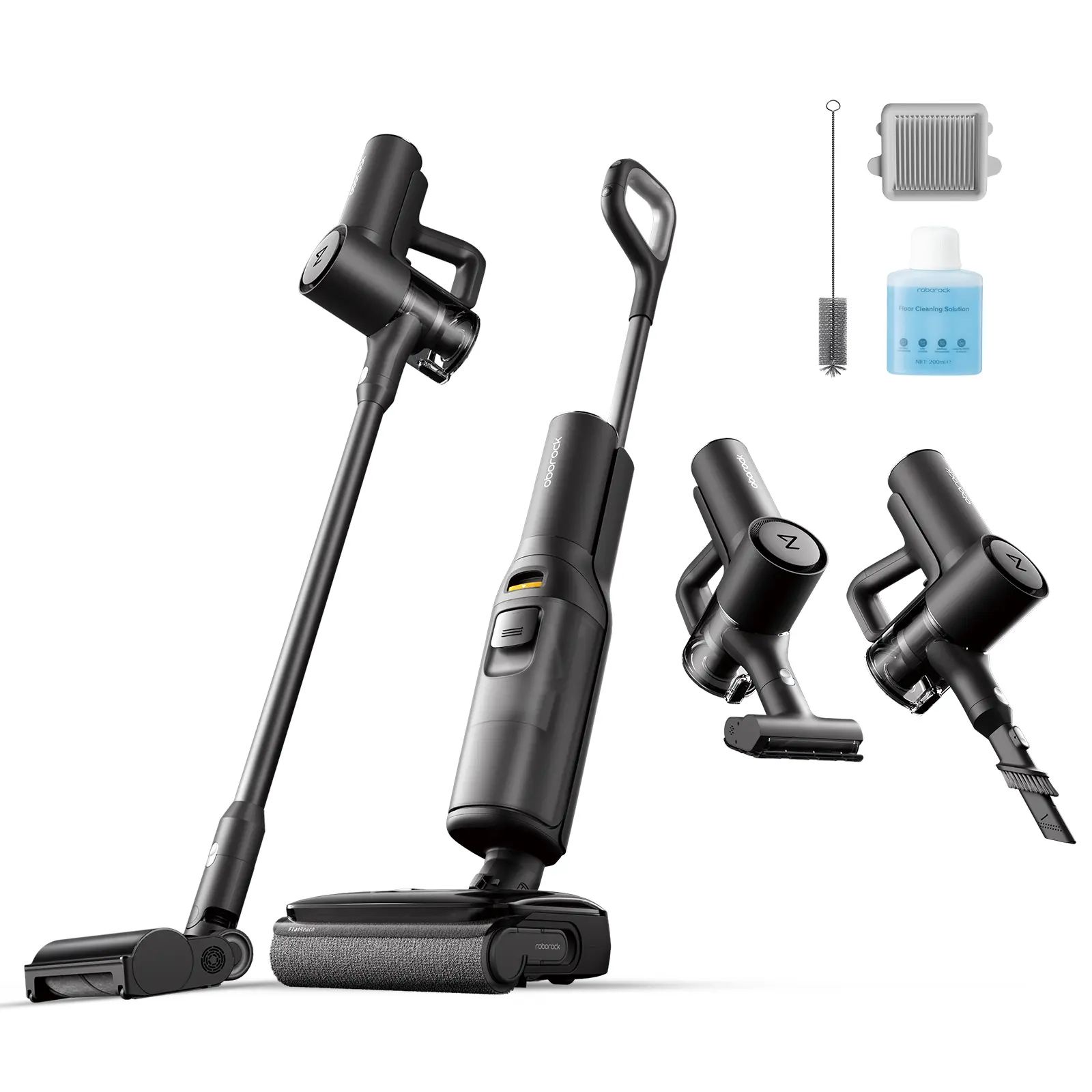 Roborock F25 Combo Wet Dry Vacuum Cleaner - Cordless 5-in-1 Floor Cleaning System, Handheld/Portable Vacuums, 20000Pa Suction, Multi-Surface Use, Self-Cleaning & Drying, Automatic Dirt Disposal #roborocknewarrives  #tiktokshopstockup