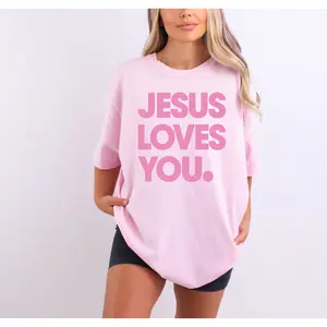 Jesus Loves You - Pink