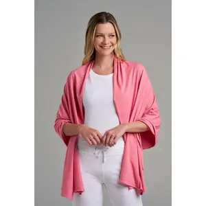 Women's Sanibel Everyday Beach Shawl | Flamingo Pink Heather