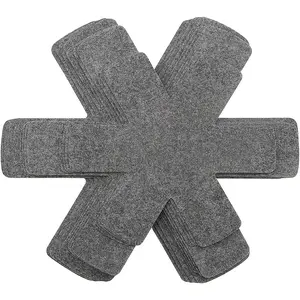 3/6/12pcs 10.2/13.8/15inch Pot And Pan Protectors, Set Of 12 And 3 Different Size, Pot Dividers Pads, Stacking Pan Protectors, Pan Separators Pads For Protecting And Separating Pots And Pans