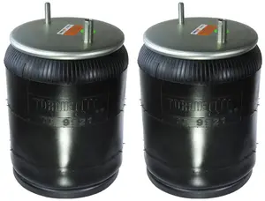 2 pack of TORQUE Trailer Air Spring Bag (Replaces Firestone 9921, W01-358-9921, W&C AS-0090, Holland 905-57-117) (2 x TR9921)