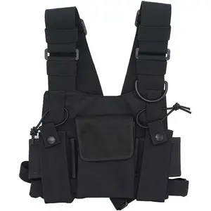 Radio Chest Harness Rig Bag Holster Vest for Two Way Radio - Rescue Essentials