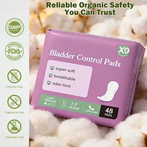 X9 Incontinence Comfort Cover Daytime  Feminine Hygiene Pads，Designed with ultra-soft topsheet,A sanitary pad suitable for all body types, absorbs moisture and eliminates odor, keeping the skin dry and comfortable throughout the day.48Pads