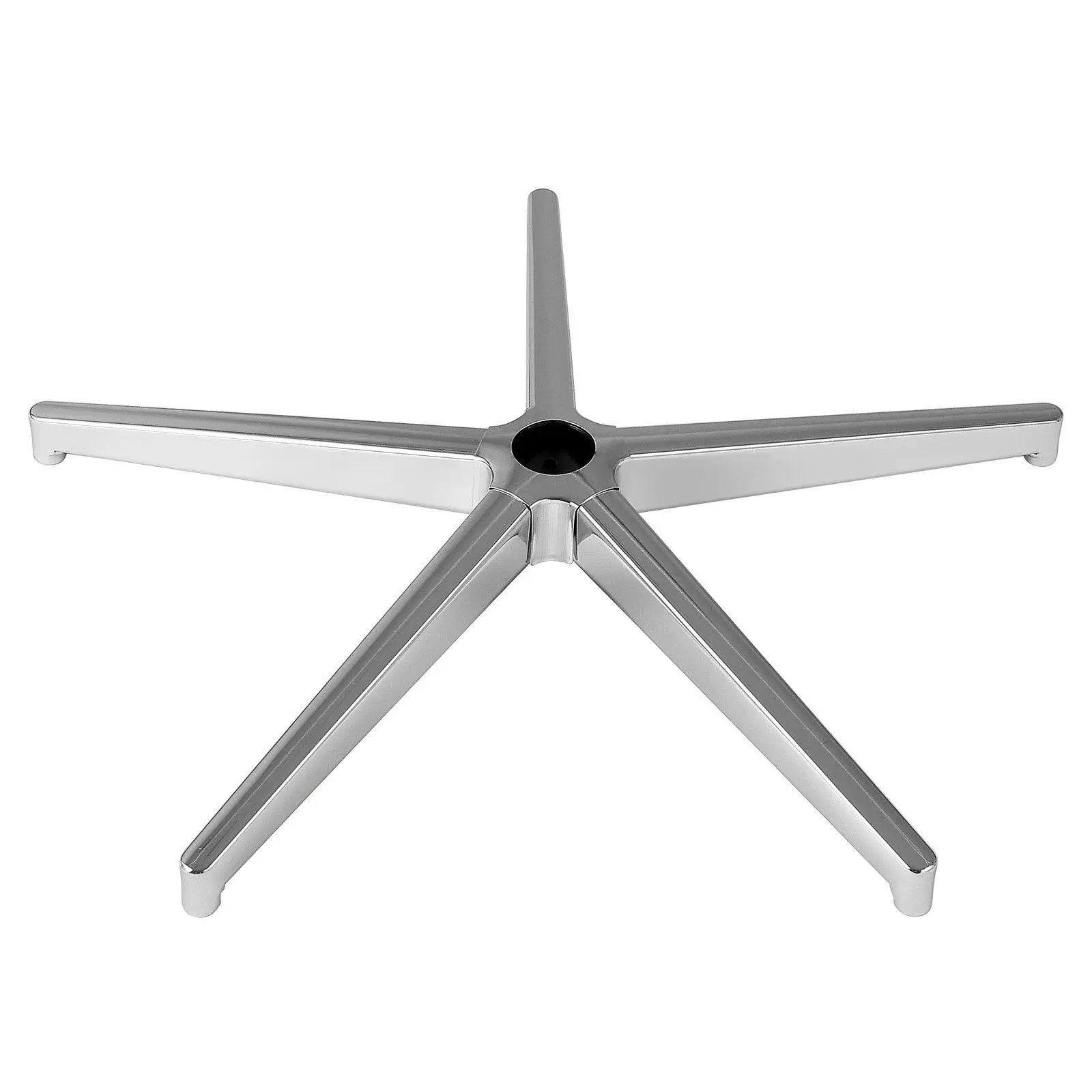 VEVOR 28-inch Wide Office Chair Base Replacement, Heavy Duty Metal Stool Base for Adults, 2500 lbs Load Capacity, Stable, Assembly Required, Gaming Chair Compatible