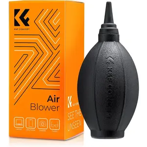 K&F CONCEPT Anti-Scratch Silicone Soft Tip Air Blower - Rubber Bulb Air Pump for Digital, DSLR, SLR Cameras, Camera Lenses, Smartphones and Sensitive Electronics, Smartphone