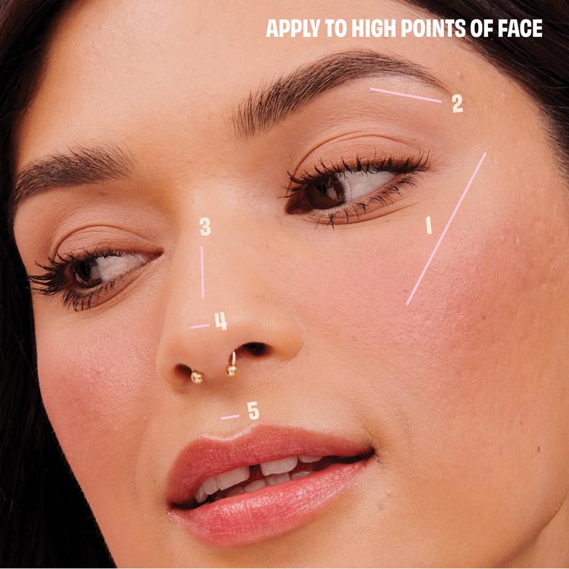 Benefit Cosmetics Tickle Golden Pink Powder Highlighter