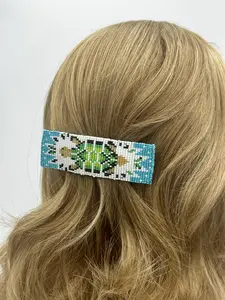 Handmade Beaded Barrette