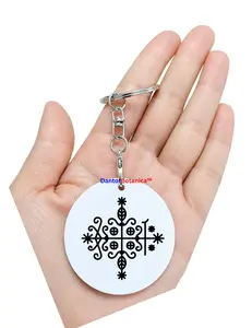 PAPA LEGBA KEYCHAIN  Manbo Ougan Spiritual Religious vodou voodoo Haiti Ougan Manbo Erzulie Freda Erzulie Dantor Feray Badagri Legba Damballah