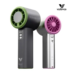 The Yodevoe 3-in-1 Mini Handheld Cooling Fan features 100 wind speeds and an icing function. This compact, foldable 3-in-1 neck/desktop/handheld fan has a pocket design, making it suitable for travel, summer, concerts, and even for casual use.