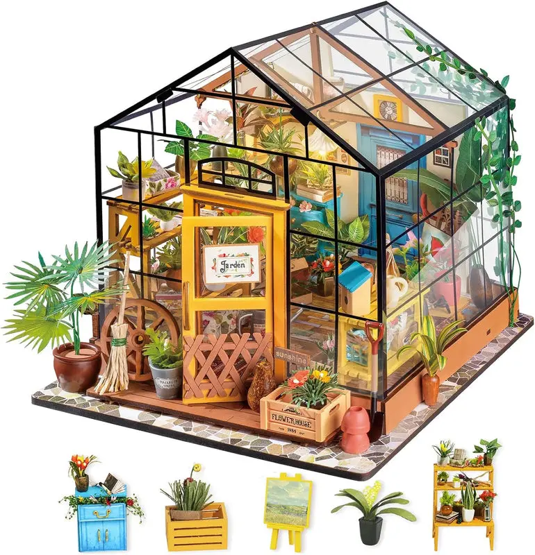 Cathy’s Flower House –  by Rolife