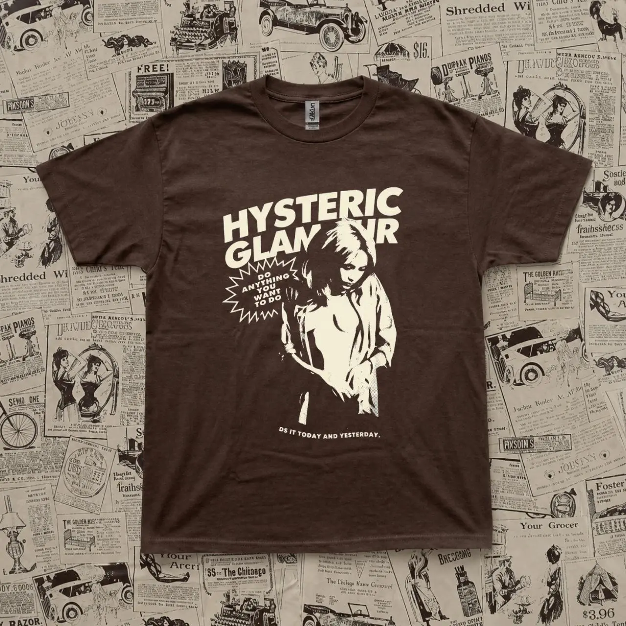 Hysteric Glamour T-Shirt – Y2K Retro Aesthetic Tee