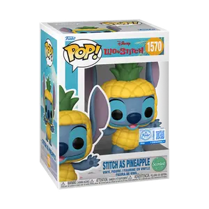 Funko Pop! Disney - Stitch as Pineapple (Scented) #1570 Exclusive (Sticker may vary) Collectible Pop Vinyl Figure