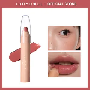 JUDYDOLL Lip & Cheek Crayon, Multi Use Makeup Pen, Lipstick Blush Eyeshadow in One, Precision Tip, Sculpted Look, Easy Blend, Buildable Color, Travel Friendly, Makeup, Cosmetics, Spring Gift, Refresh Look