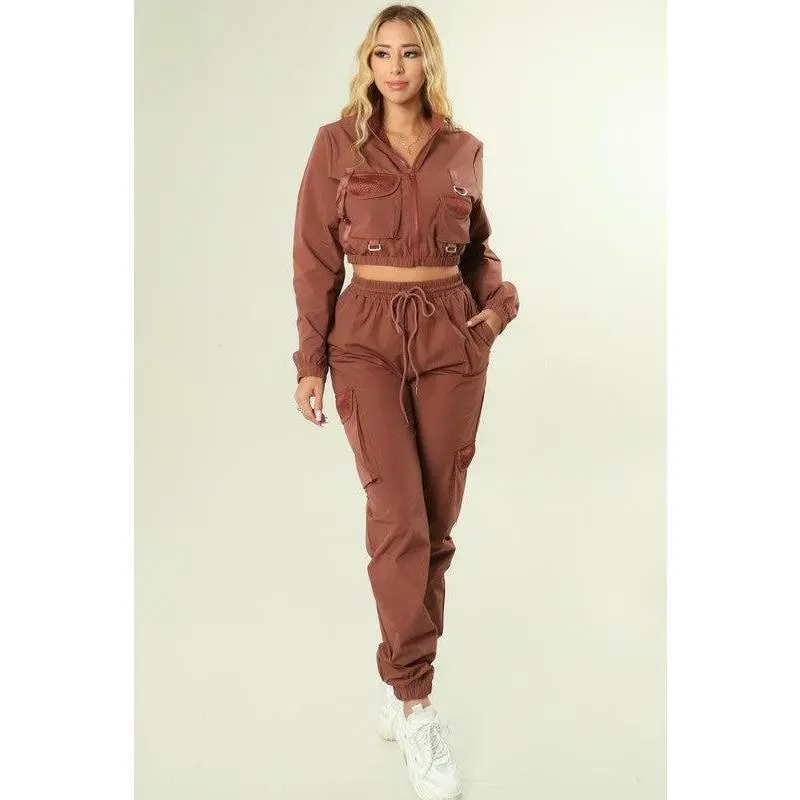 Cargo Windbreaker Set [3 Color Options]