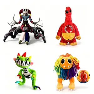 Poppy Playtime Monster Plush Soft Stuffed Toy For Horror Game Fans Gift Spider Clown Pianosaurus Yarnaby Chammy Stuffed Toy Gift