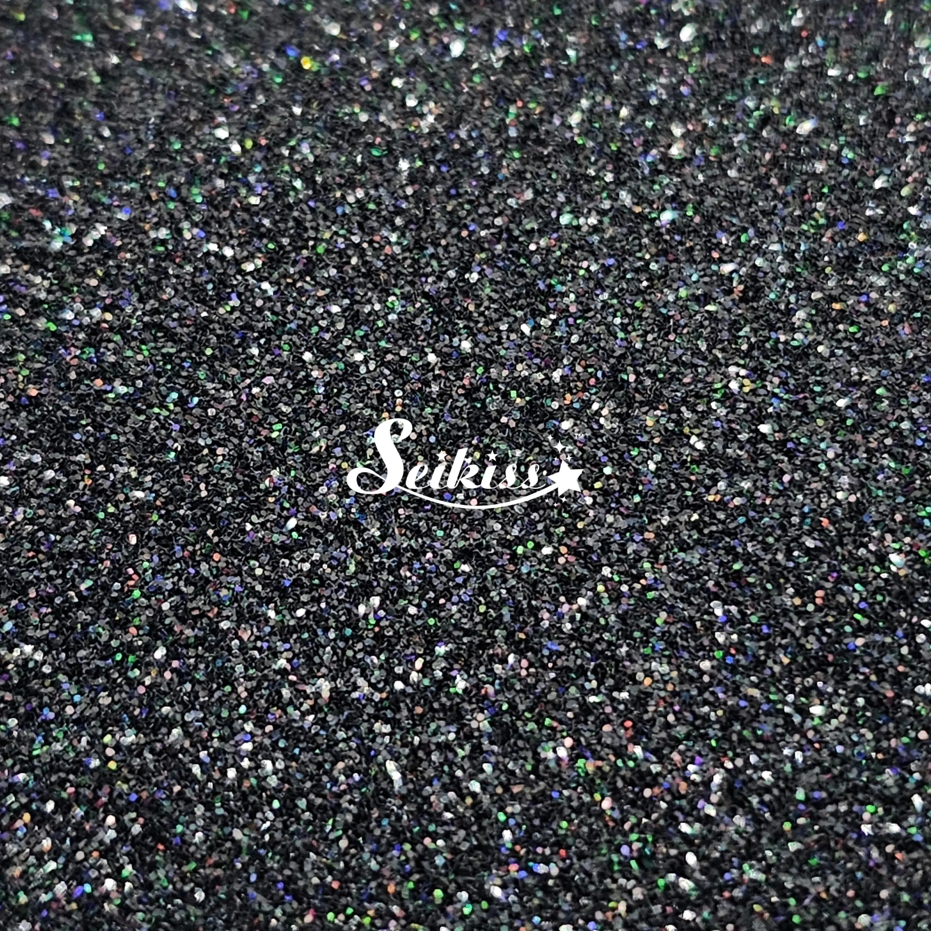 Deep Space Fine Glitter - Gray Black Glitter