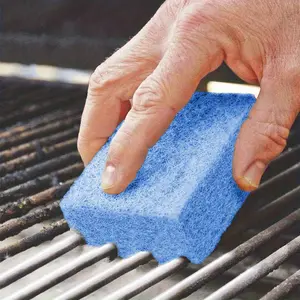 8-Piece Brushless BBQ Cleaner Set, High-Temperature Cleaning Bricks, Multi-Functional Heat Resistant Tools for Grills, Camping Stoves, Outdoor Kitchenware, Barbecue Utensils, Barbecue Accessories