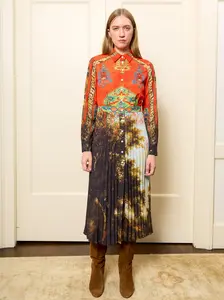 Molly Pleated Dress