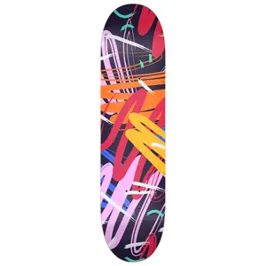 Abstract Brush Stroke | Skateboard Wall Art