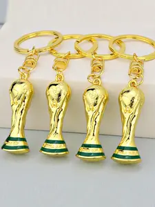 Football Pendant Keychain, Exquisite Trophy Design, 2026 World Cup Gift for Him and Her, Casual Style for All Seasons
