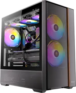 Armo La Pc De Tus Sueños Custom Built PC with RTX 3080 GPU and RGB Lighting Features