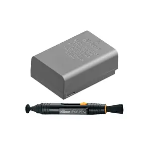 Nikon EN-EL25a High-Capacity Rechargeable Lithium-Ion Camera Battery with Cleaning Lenspen