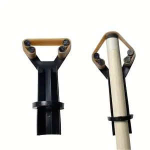 Adjustable Billiard Cue Head Tool with Y-Shaped Clamp, Durable Cleaning & Replacement Kit for Professional & Amateur Players
