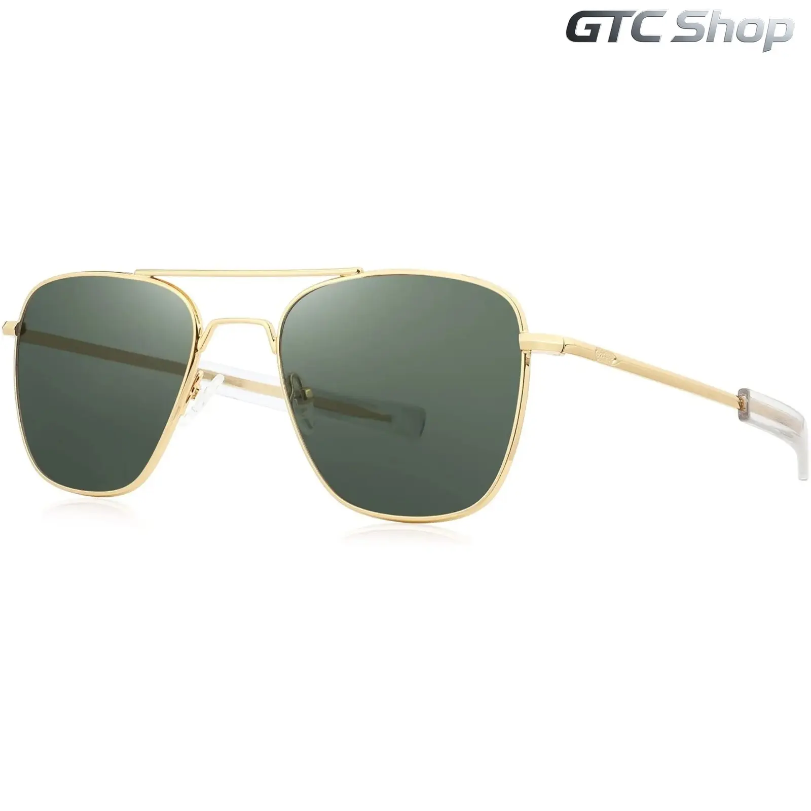 Men's Military Pilot Polarized Sunglasses, Tactical Vintage Eyewear with Bayonet Temples, Rugged Alloy Frame, UV400 Anti-Glare for Outdoor Driving, Hunting, Men's Sunglasses summerwins