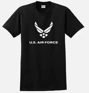 US-USAF- UNITED STATES AIR FORCE -Military-Physical-Training-T-Shirt Cotton Menswear Soft Top Christmas Chinese Long Love Traditional