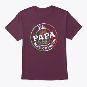 A symbol of pride and strength, this El Papa Más Chingón shirt is the perfect choice to honor the father's role in the family