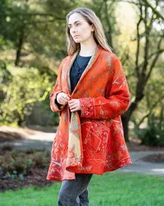 Duster Jacket ~ Tangerine