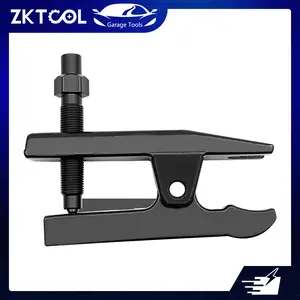 ZKTOOL Multifunctional Adjustable Scissor-Type Ball Head Puller, Heavy-Duty Carbon Steel Car Disassembly Tool for European-Japanese Models, Separates Lower Rocker Arm Tie Rod Joints