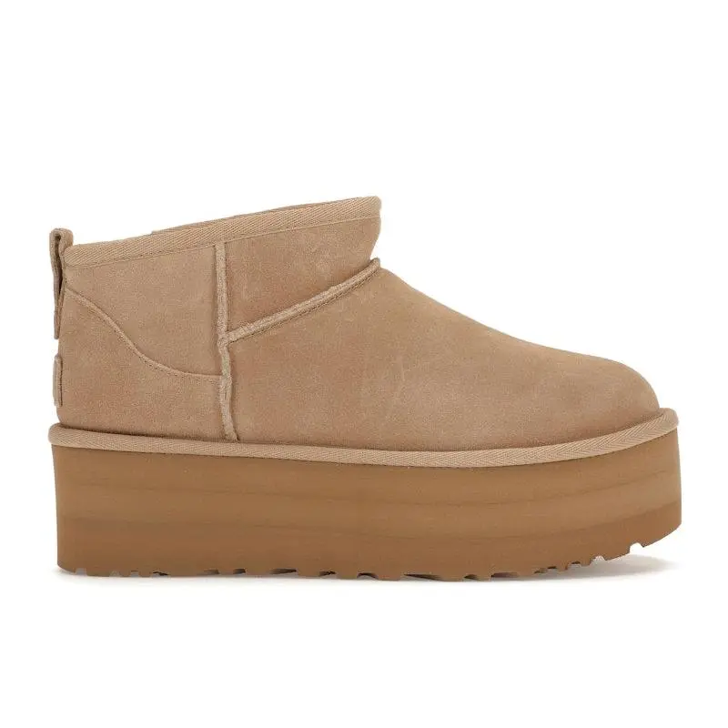 UGG Women's Classic Ultra Mini Platform Boot Sand, from StockX UGG Women's Classic Ultra Mini Platform Boot Sand, from StockX