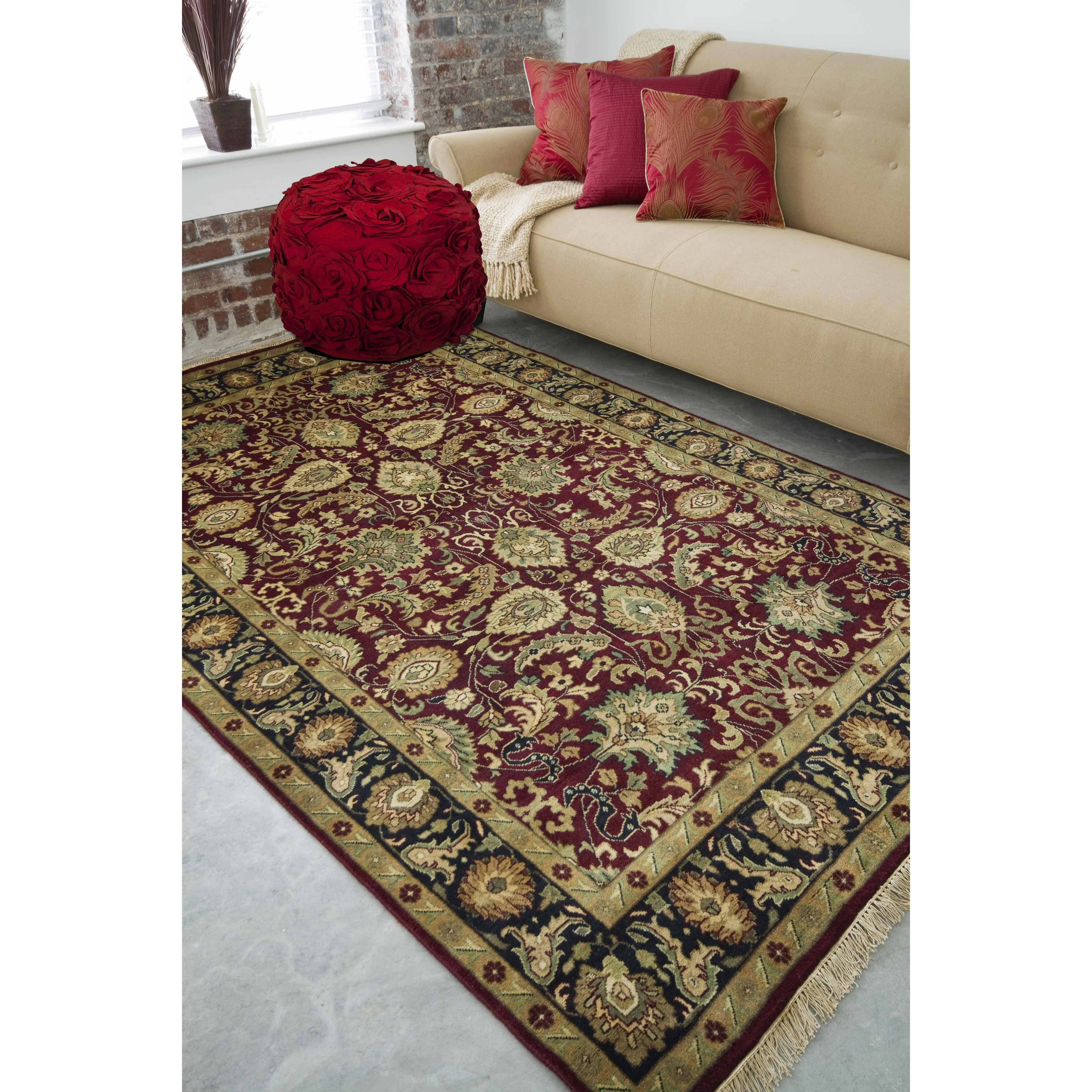 Coalinga Premium Wool Area Carpet - Clearance