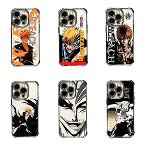 Anime B-Bleachs IchigoesPlating Case,Stylish & Durable Christmas Gift: Fashionable Phone Case for iPhone 17 16 15 14 13 12 11 Pro Air Plus ProMax and Samsung Galaxy S26 Plus Ultra S25 S24 S23 S22 anti drop and phone case