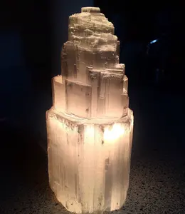 Satin Spar Selenite Stone - Beautiful and Healing