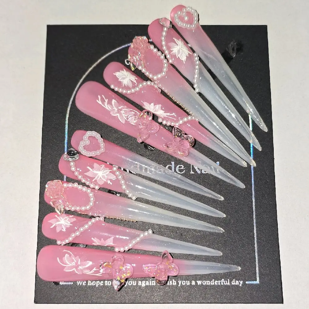EXTRA LONG STILETTO NAILS