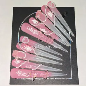 EXTRA LONG STILETTO NAILS