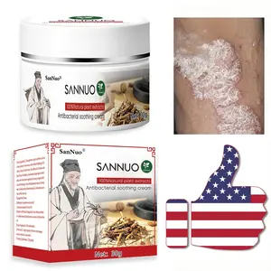 Natural Soothing Cream Herbal Ointment - Eczema and Psoriasis Relief - Oatmeal Soothing - For Sensitive Skin, Moisturising Eczema Cream for Dry Skin