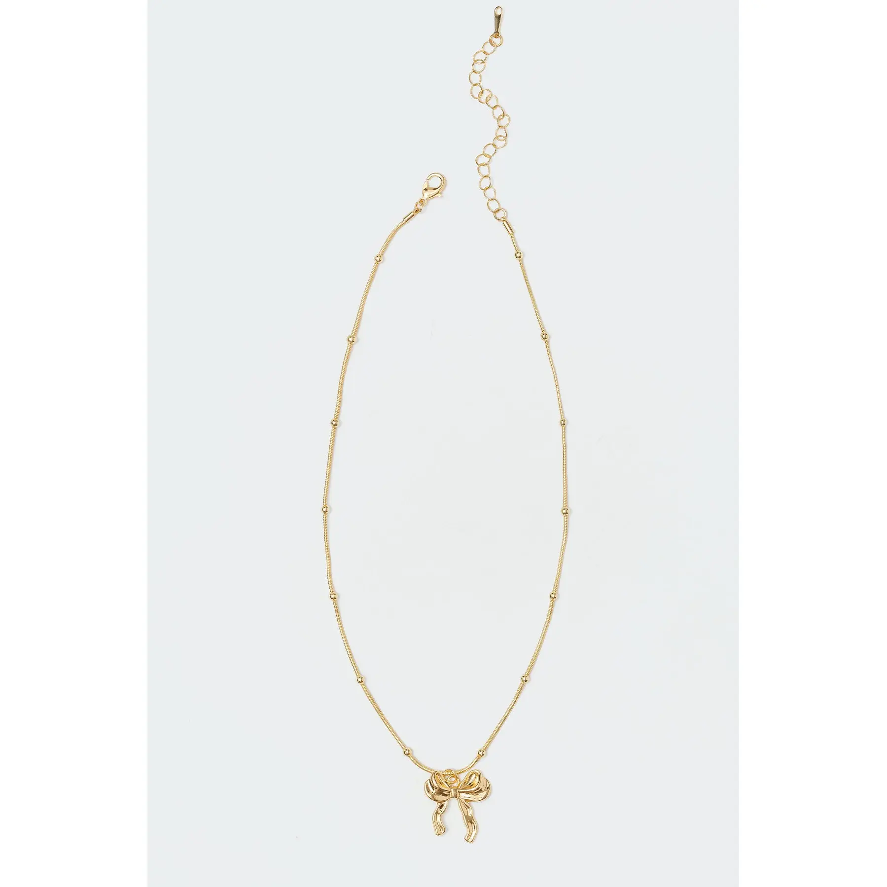 Put A Bow On It Necklace