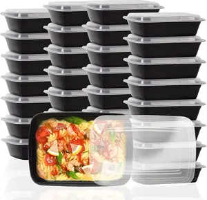 Kitchen used MULTIPLE Pack- Meal Prep Containers 38oz, Reusable, Leakproof Food Container with Lids, BPA-Free, Microwave/Dishwasher/Freezer Safe Utensils