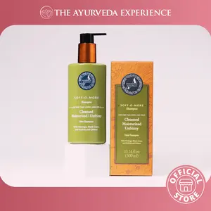 Soft-O-More Shampoo – Cleanses, Moisturizes, Unfrizzes the look of Dry, Dull, Damaged or Aging Hair – Ultra-Hydrating Formula with Moringa, Gotu Kola and Black Gram – Best Shampoo For Damaged, Frizzy Hair