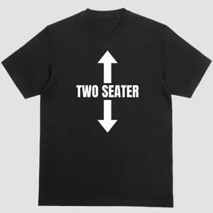 Two Seater Funny Hoodie, Mens Funny Sweatshirt, Two-Seater Humor Sweatshirt, Gift Shirt